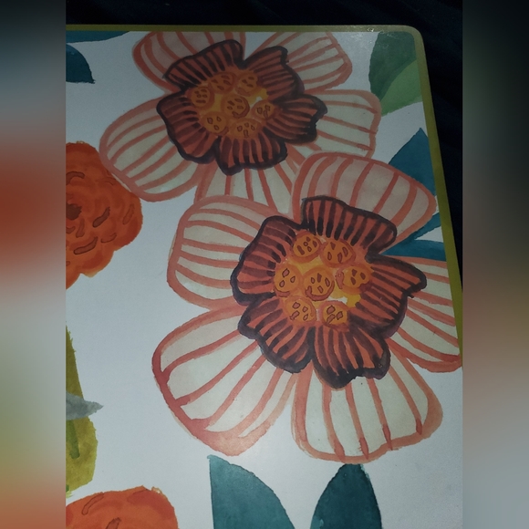 : MacKenzie Childs Flower design table mats set of 4 read description - Picture 7 of 16